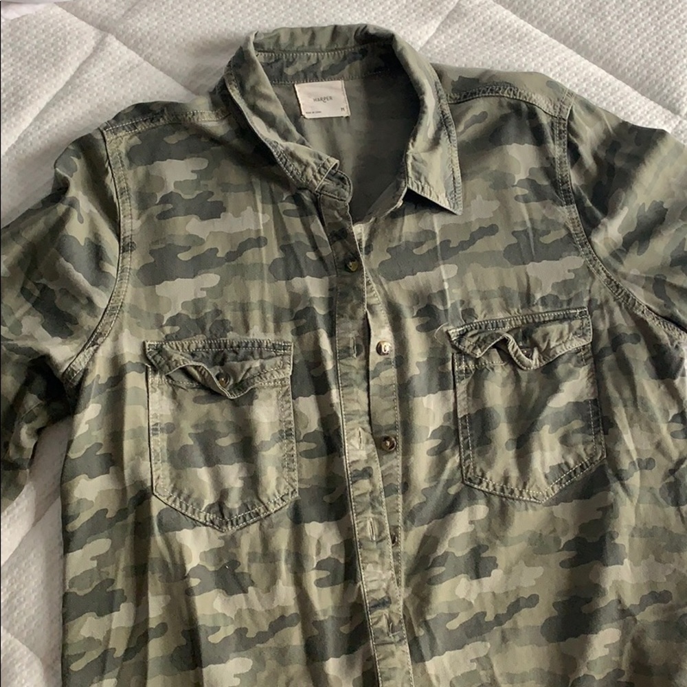 Harper- Camo Flannel